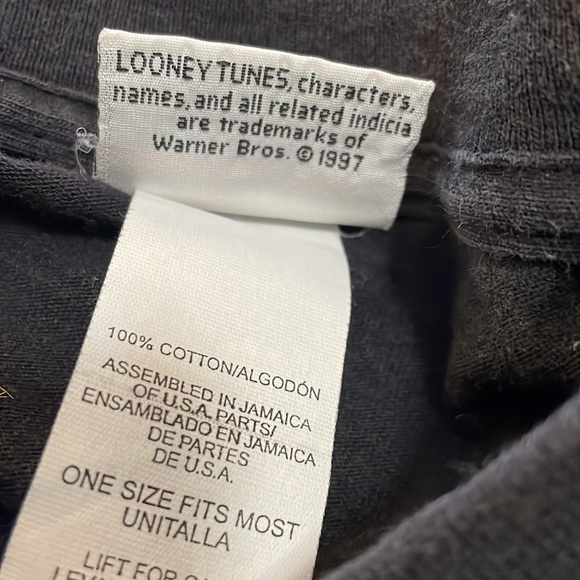 Vintage Looney Tunes Black Tweety Bird T-Shirt - Picture 5 of 5